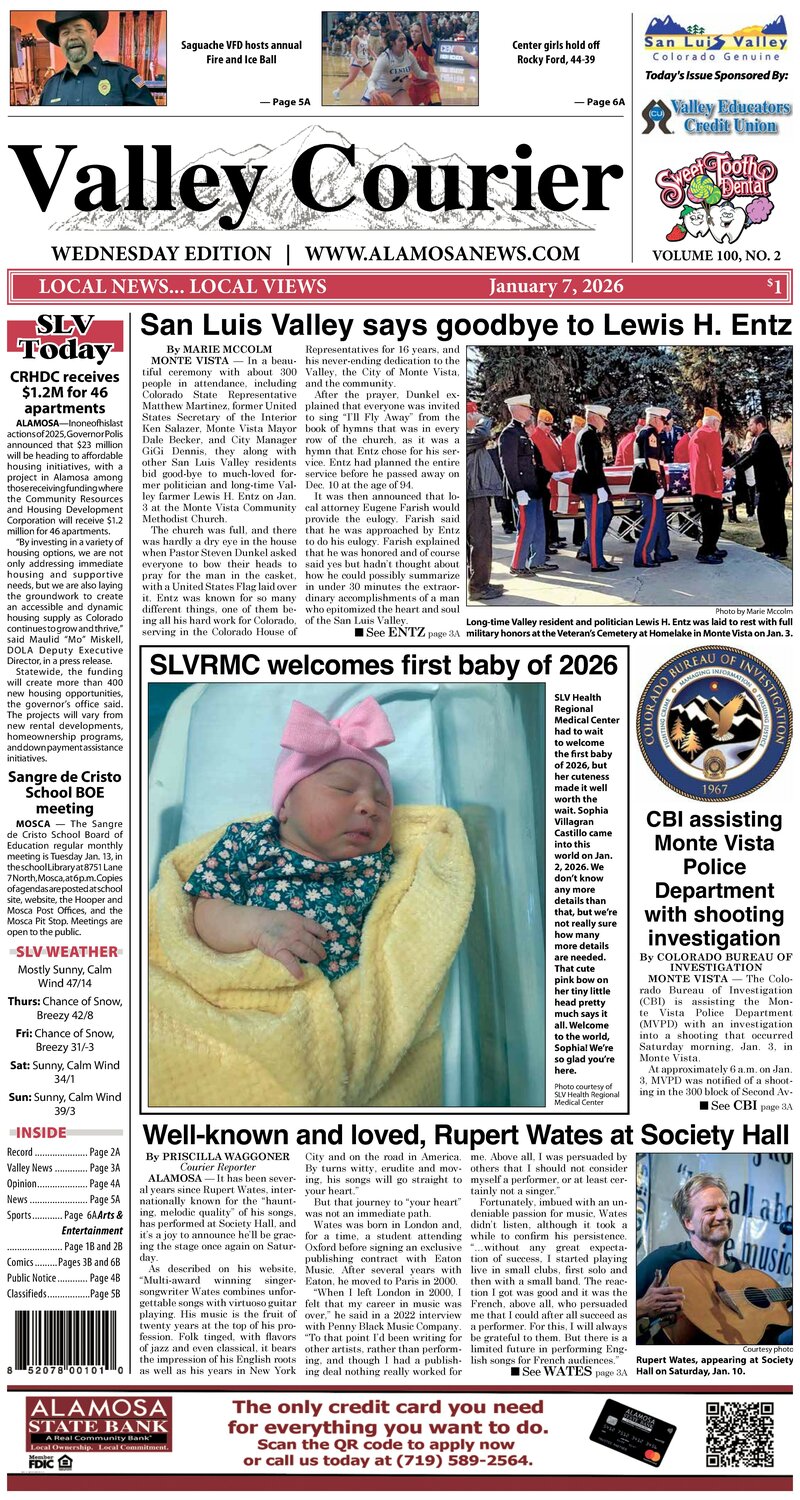 Valley Courier The Alamosa News